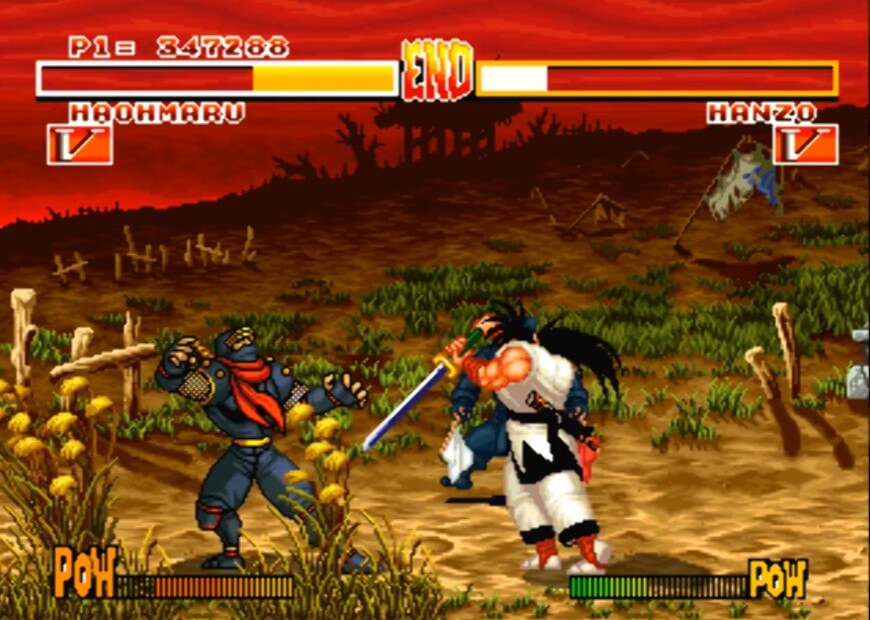 Samurai Shodown - геймплей игры Panasonic 3do